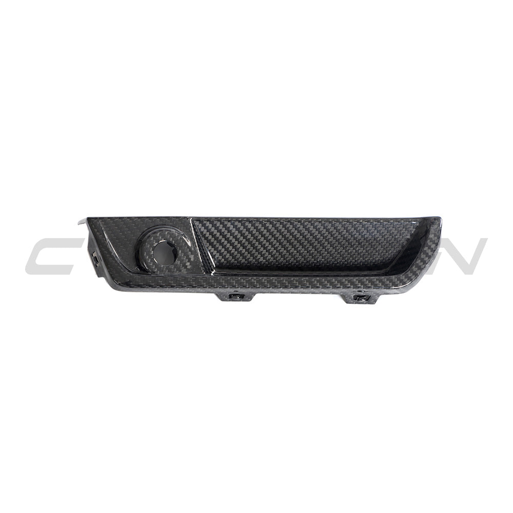 BMW G87 M2 CARBON FIBRE REFLECTOR DELETE - CT DESIGN-Accessories-CT CARBON-CT Carbon - High-quality carbon fiber and gloss black aerodynamic parts for premium sports and luxury vehicles.