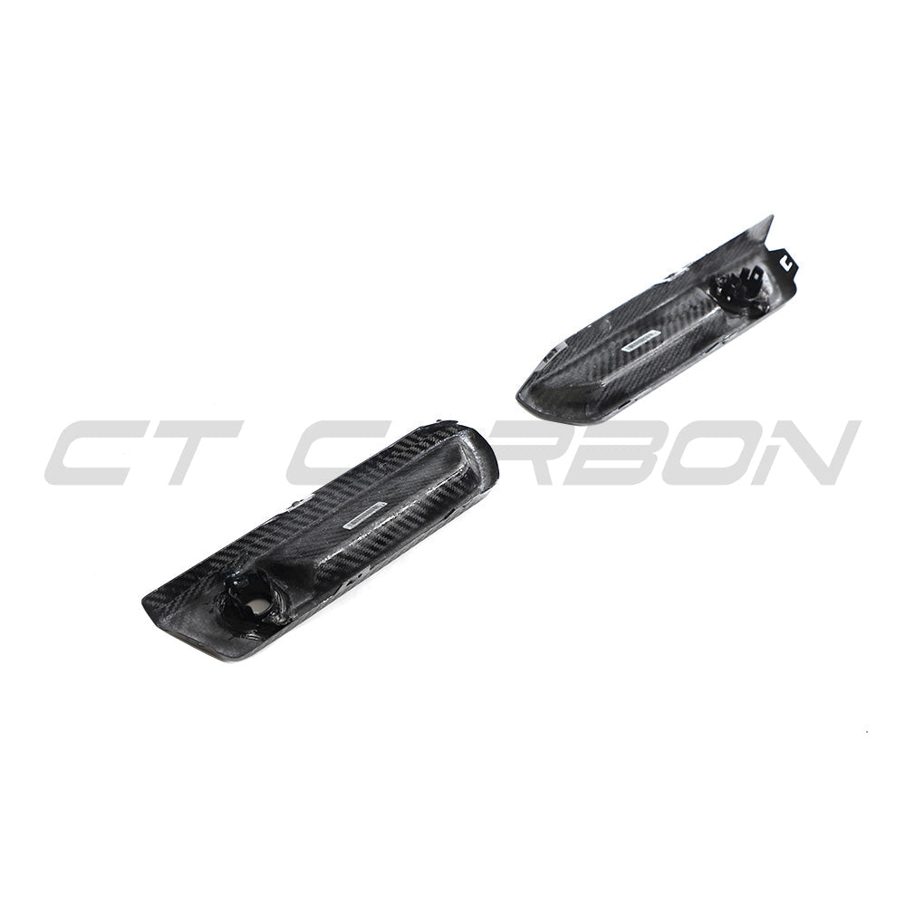 BMW G87 M2 CARBON FIBRE REFLECTOR DELETE - CT DESIGN-Accessories-CT CARBON-CT Carbon - High-quality carbon fiber and gloss black aerodynamic parts for premium sports and luxury vehicles.