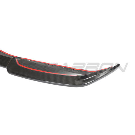 BMW G87 M2 CARBON FIBRE SPLITTER - CT DESIGN 1 PIECE-Splitter-CT CARBON-CT Carbon - High-quality carbon fiber and gloss black aerodynamic parts for premium sports and luxury vehicles.
