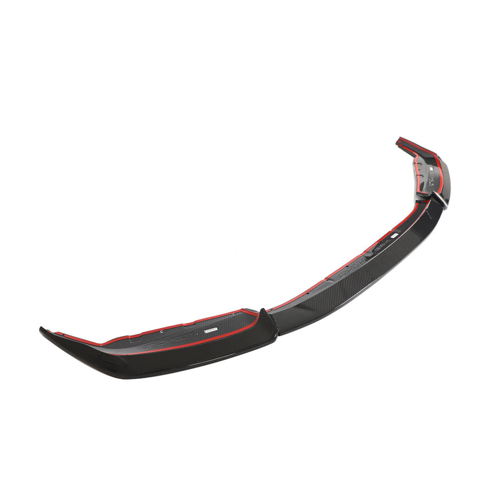BMW G87 M2 CARBON FIBRE SPLITTER - CT DESIGN-Splitter-CT CARBON-CT Carbon - High-quality carbon fiber and gloss black aerodynamic parts for premium sports and luxury vehicles.