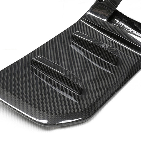 BMW G87 M2 CARBON FIBRE SPLITTER - MP STYLE-Splitter-CT CARBON-CT Carbon - High-quality carbon fiber and gloss black aerodynamic parts for premium sports and luxury vehicles.