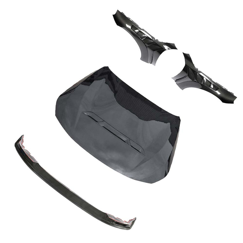 BMW G87 M2 FULL CARBON FIBRE FRONT END KIT V2 - CT DESIGN