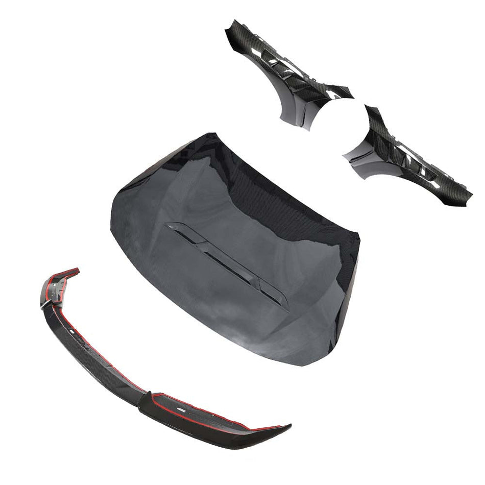 BMW G87 M2 FULL CARBON FIBRE FRONT END KIT V1 - CT DESIGN