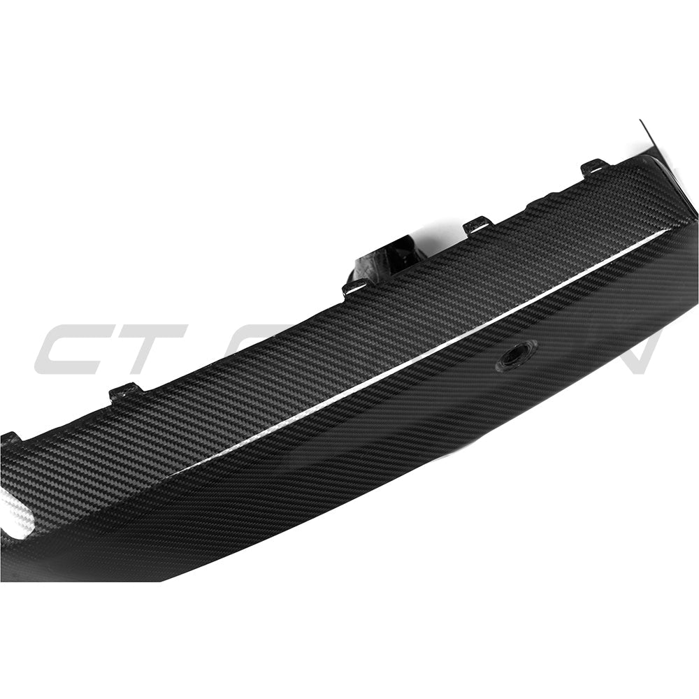 BMW G90/G99 M5 2024+ CARBON FIBRE DIFFUSER - MP-Diffuser-CT CARBON-CT Carbon - High-quality carbon fiber and gloss black aerodynamic parts for premium sports and luxury vehicles.