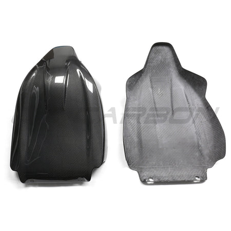 BMW GXX/F9X FULL CARBON FIBRE SEATS BACKS-Accessories-CT CARBON-CT Carbon - High-quality carbon fiber and gloss black aerodynamic parts for premium sports and luxury vehicles.