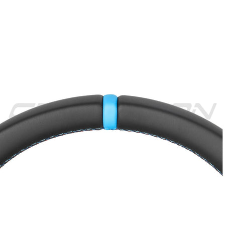 BMW Gxx ALCANTARA/LEATHER FLAT BOTTOM CUSTOM STEERING WHEEL-Custom Steering Wheels-CT CARBON-CT Carbon - High-quality carbon fiber and gloss black aerodynamic parts for premium sports and luxury vehicles.