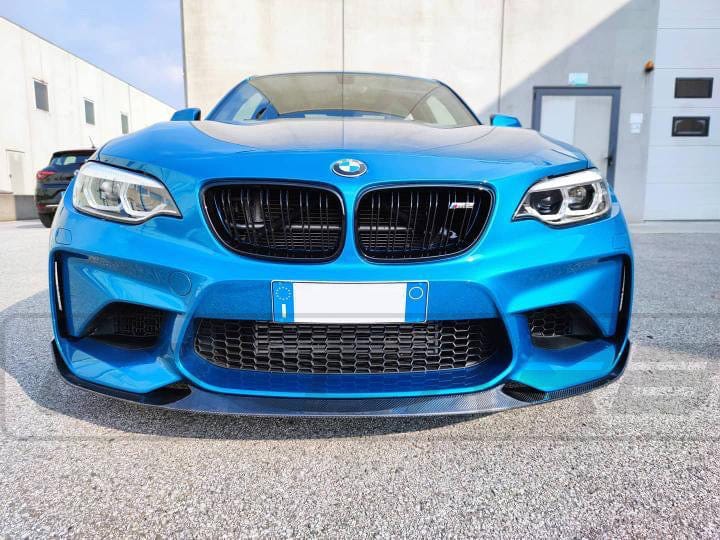 CT CARBON Splitter BMW M2 F87 N55(OG) CARBON FIBRE SPLITTER - M2C / CS STYLE
