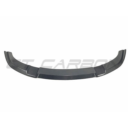 BMW M2 F87 N55(OG) CARBON FIBRE SPLITTER - M4 CS STYLE-Splitter-CT CARBON-CT Carbon - High-quality carbon fiber and gloss black aerodynamic parts for premium sports and luxury vehicles.