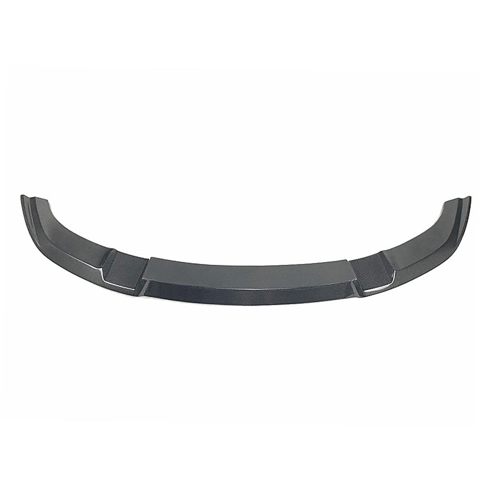 BMW M2 F87 N55(OG) CARBON FIBRE SPLITTER - M4 CS STYLE-Splitter-CT CARBON-CT Carbon - High-quality carbon fiber and gloss black aerodynamic parts for premium sports and luxury vehicles.