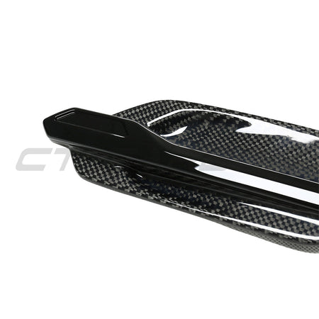 BMW M2 / M2C F87 CARBON FIBRE SIDE VENTS-Accessories-CT CARBON-CT Carbon - High-quality carbon fiber and gloss black aerodynamic parts for premium sports and luxury vehicles.