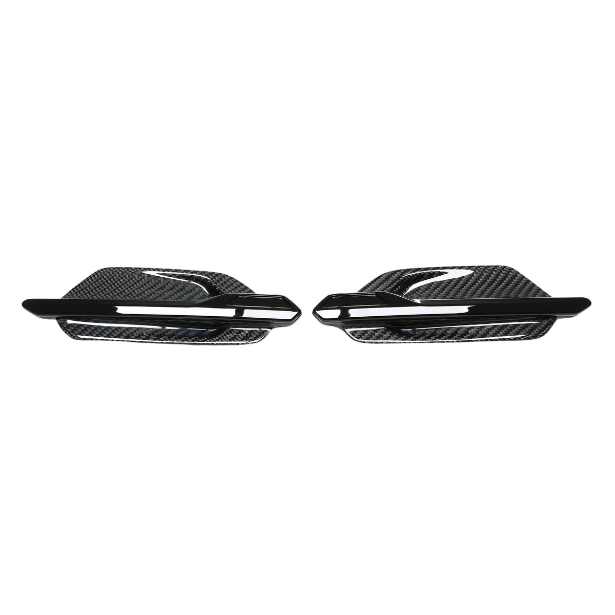 BMW M2 / M2C F87 CARBON FIBRE SIDE VENTS-Accessories-CT CARBON-CT Carbon - High-quality carbon fiber and gloss black aerodynamic parts for premium sports and luxury vehicles.