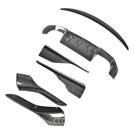 BMW M2 / M2C F87 FULL CARBON FIBRE KIT - MP STYLE-Kit-CT CARBON-CT Carbon - High-quality carbon fiber and gloss black aerodynamic parts for premium sports and luxury vehicles.