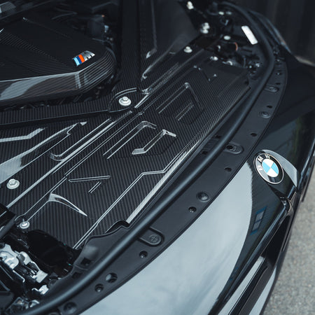 BMW M2 M3 & M4 G87/G80/G81/G82/G83 CARBON FIBRE SLAM PANEL COVER-Accessories-CT CARBON-CT Carbon - High-quality carbon fiber and gloss black aerodynamic parts for premium sports and luxury vehicles.