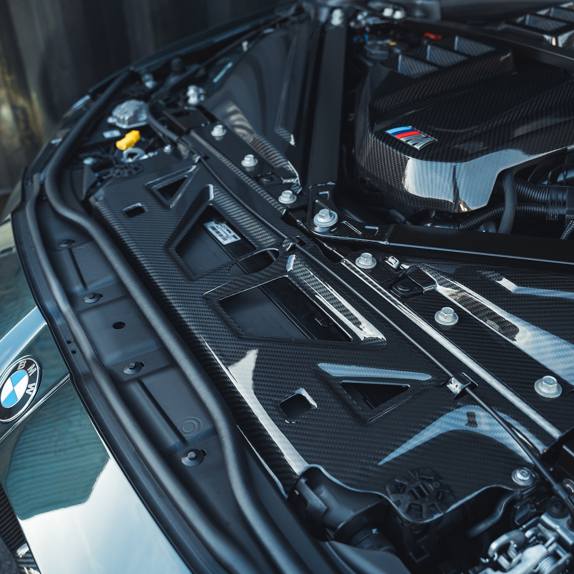 BMW M2 M3 & M4 G87/G80/G81/G82/G83 CARBON FIBRE SLAM PANEL REPLACEMENT-Accessories-CT CARBON-CT Carbon - High-quality carbon fiber and gloss black aerodynamic parts for premium sports and luxury vehicles.