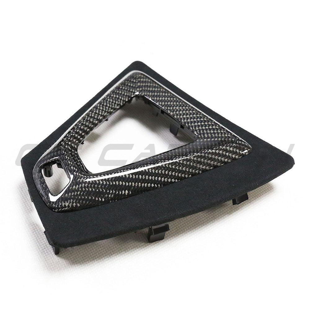 BMW M2C F87 ALCANTARA & CARBON SHIFTER SURROUND (LHD)