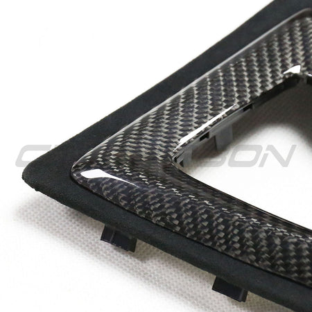 BMW M2C F87 ALCANTARA & CARBON SHIFTER SURROUND (LHD)