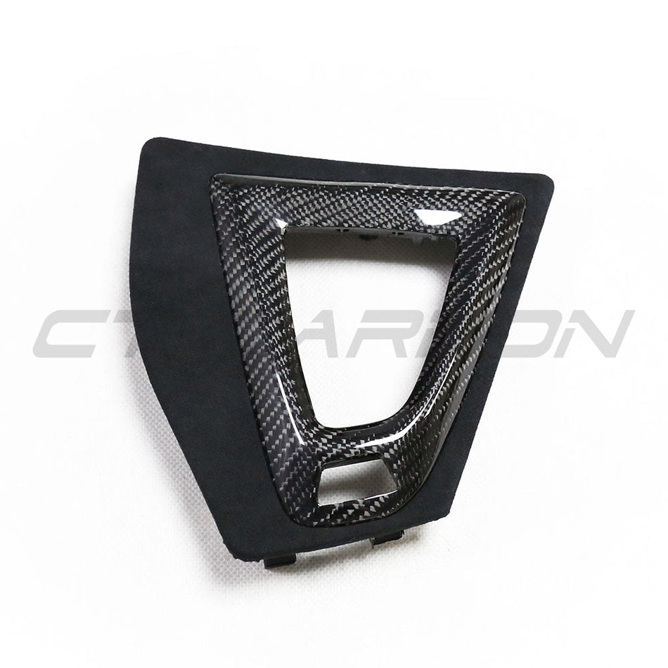 BMW M2C F87 ALCANTARA & CARBON SHIFTER SURROUND (RHD)