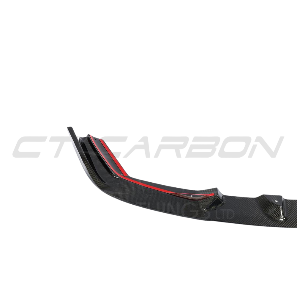 BMW M2C F87 CARBON FIBRE SPLITTER - 3D STYLE