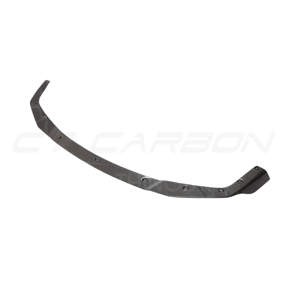 BMW M2C F87 CARBON FIBRE SPLITTER - CS STYLE-Splitter-CT CARBON-CT Carbon - High-quality carbon fiber and gloss black aerodynamic parts for premium sports and luxury vehicles.