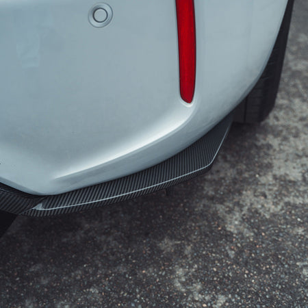 BMW M2/M2C F87 AGGRESSIVE CARBON FIBRE DIFFUSER-Diffuser-CT CARBON-CT Carbon - High-quality carbon fiber and gloss black aerodynamic parts for premium sports and luxury vehicles.