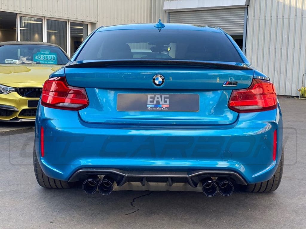 BMW M2/M2C F87 CARBON FIBRE DIFFUSER - AK STYLE
