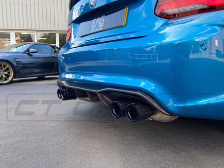 BMW M2/M2C F87 CARBON FIBRE DIFFUSER - AK STYLE