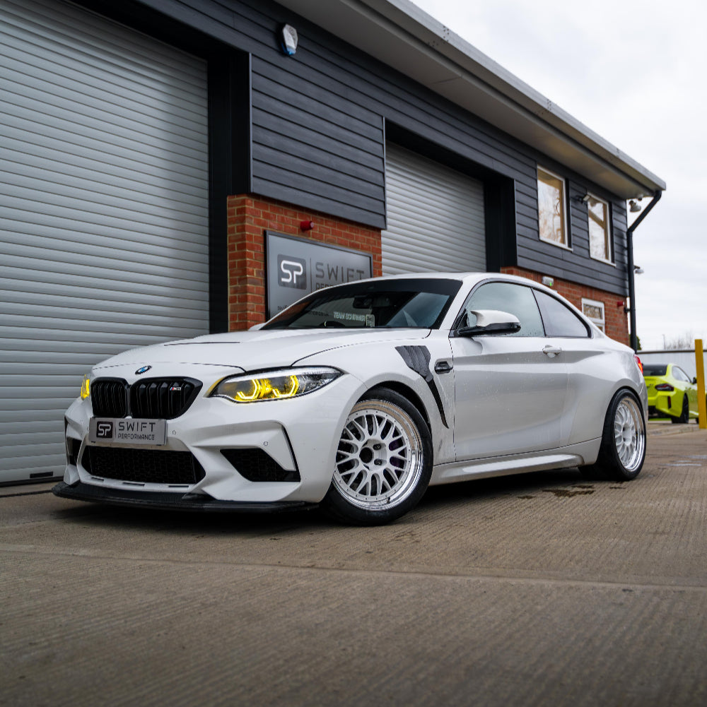 BMW M2/M2C F87 & F20/F22 1&2 SERIES ALUMINIUM BONNET/HOOD-Bonnet-CT CARBON-CT Carbon - High-quality carbon fiber and gloss black aerodynamic parts for premium sports and luxury vehicles.