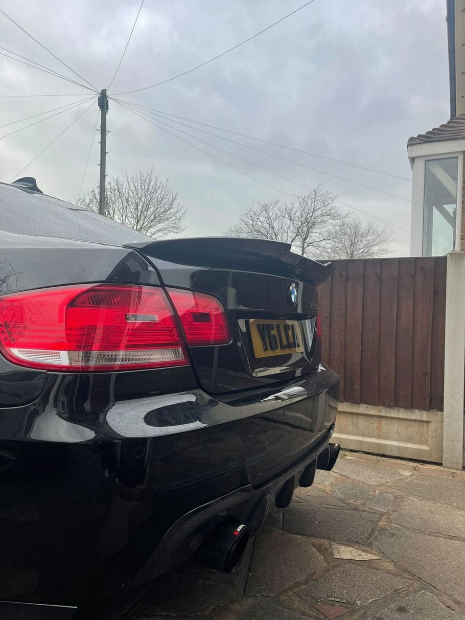 CT CARBON Vehicles & Parts BMW M3 & 3 SERIES (E92) CARBON FIBRE SPOILER - PS STYLE
