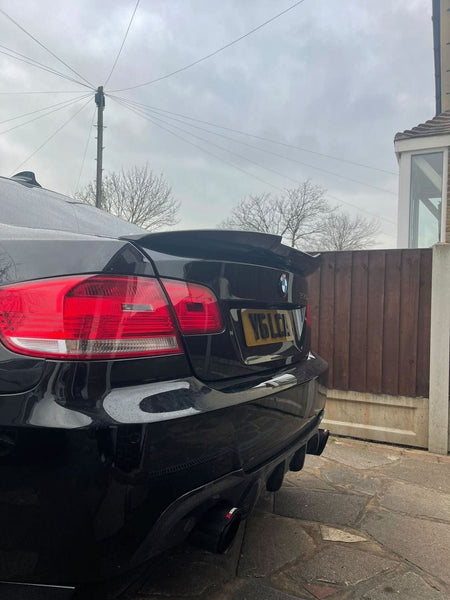 CT CARBON Vehicles & Parts BMW M3 & 3 SERIES (E92) CARBON FIBRE SPOILER - PS STYLE