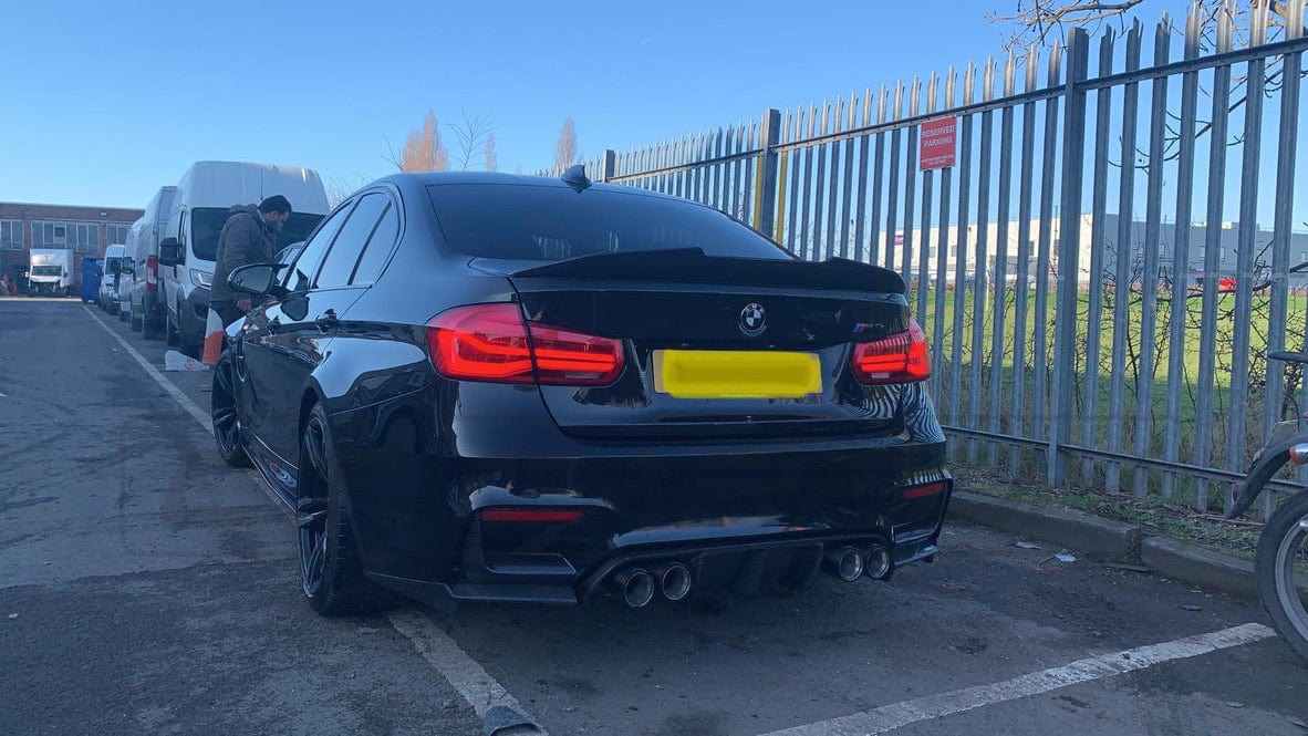 BMW M3 F80 & F30 3 SERIES CARBON FIBRE SPOILER - PS DUCKTAIL STYLE