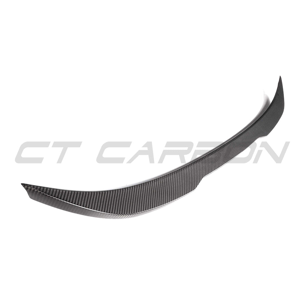 BMW M3 F80 & F30 3 SERIES PRE-PREG CARBON FIBRE SPOILER - V2-Spoiler-CT CARBON-CT Carbon - High-quality carbon fiber and gloss black aerodynamic parts for premium sports and luxury vehicles.
