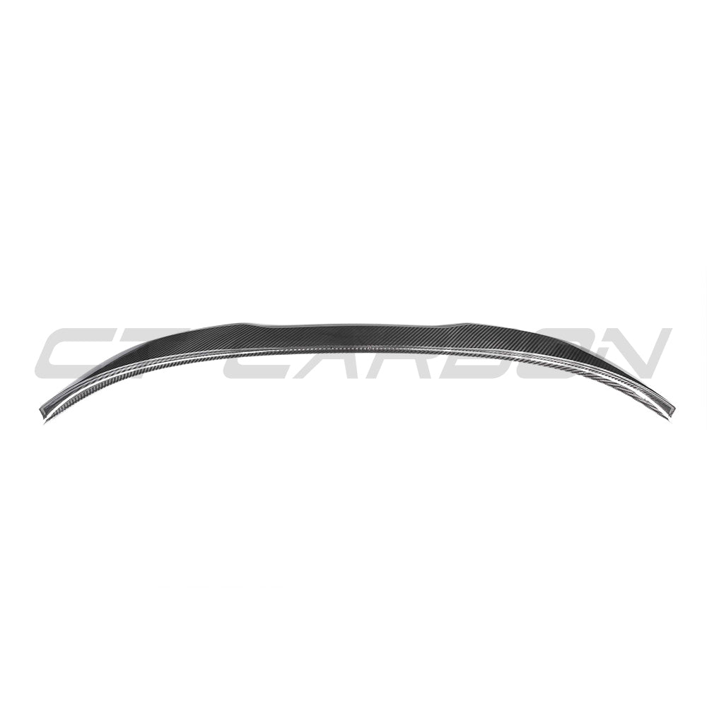 BMW M3 F80 & F30 3 SERIES PRE-PREG CARBON FIBRE SPOILER - V2-Spoiler-CT CARBON-CT Carbon - High-quality carbon fiber and gloss black aerodynamic parts for premium sports and luxury vehicles.