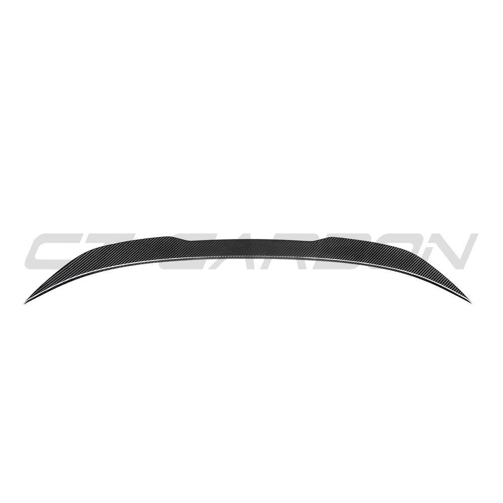 BMW M3 F80 & F30 3 SERIES PRE-PREG CARBON FIBRE SPOILER - V2-Spoiler-CT CARBON-CT Carbon - High-quality carbon fiber and gloss black aerodynamic parts for premium sports and luxury vehicles.