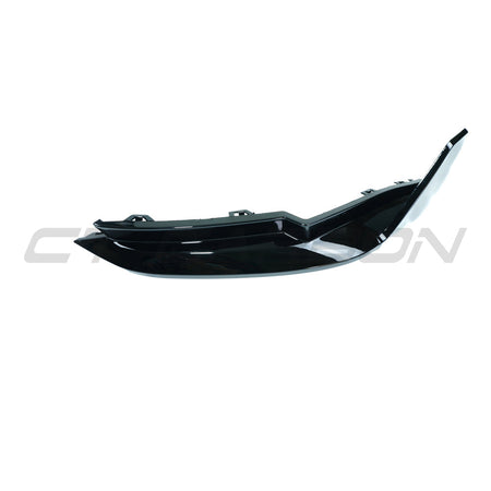 BMW M3 (G80 G81) GLOSS BLACK REAR BUMPER CORNERS - MP STYLE-Accessories-CT CARBON-CT Carbon - High-quality carbon fiber and gloss black aerodynamic parts for premium sports and luxury vehicles.