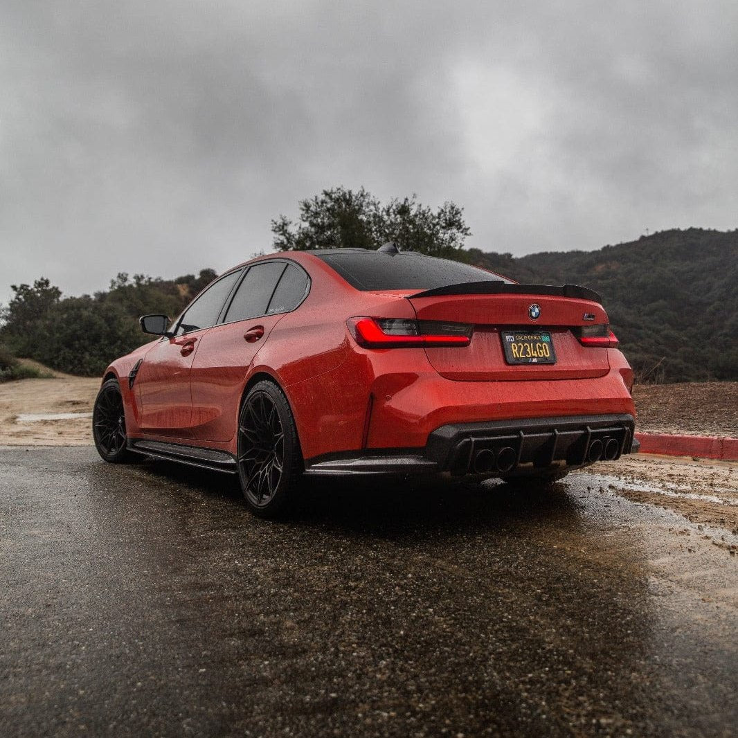 CT CARBON FULL KIT BMW M3 G80/G81 CARBON FIBRE DIFFUSER - CT DESIGN