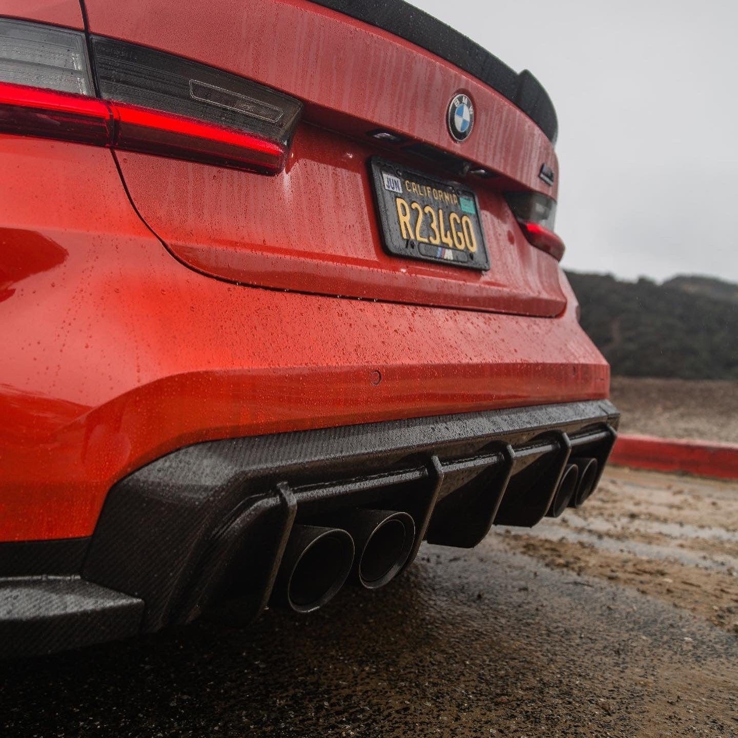 CT CARBON FULL KIT BMW M3 G80/G81 CARBON FIBRE DIFFUSER - CT DESIGN