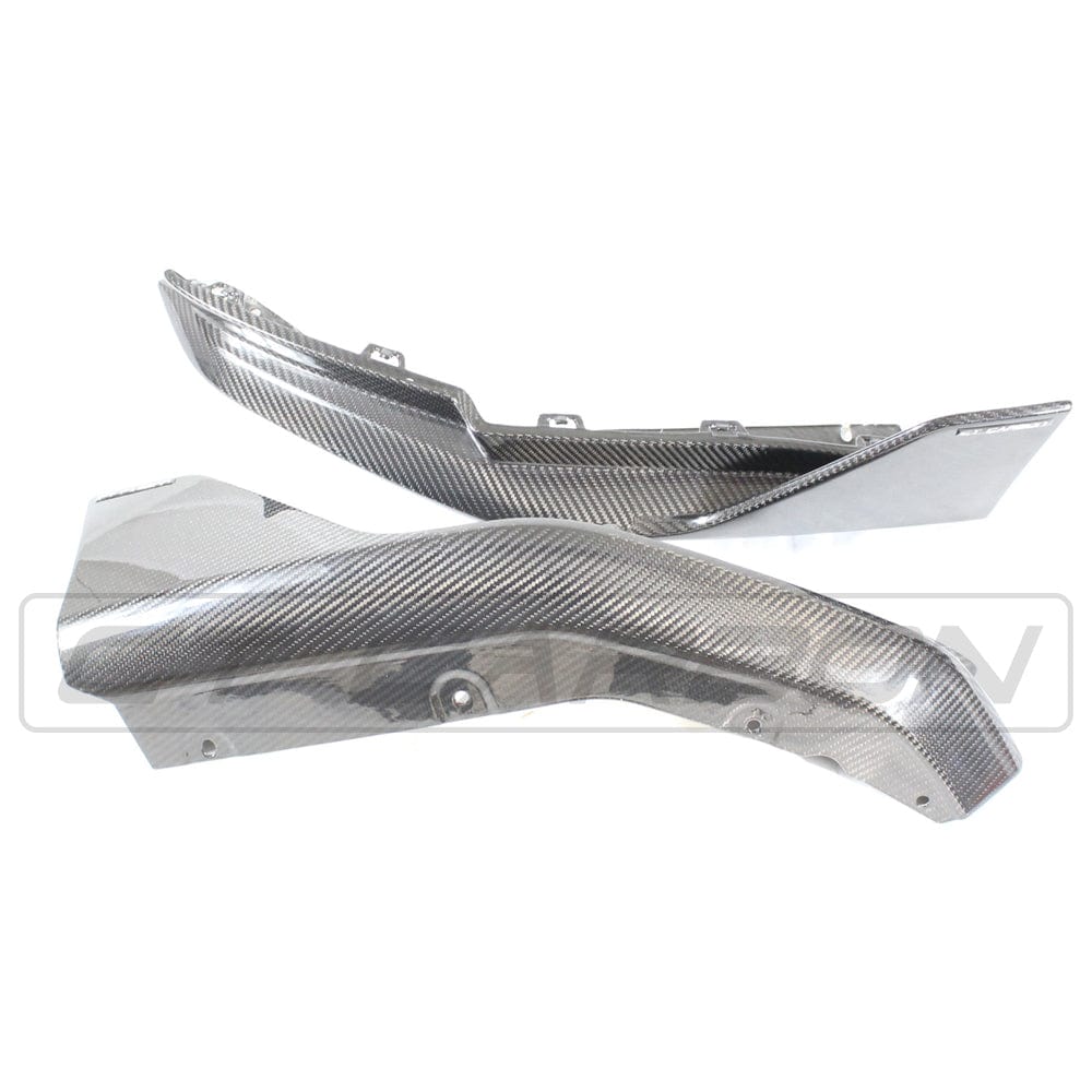 CT CARBON Vehicles & Parts BMW M3 G80/G81 CARBON FIBRE REAR BUMPER CORNERS - MP STYLE