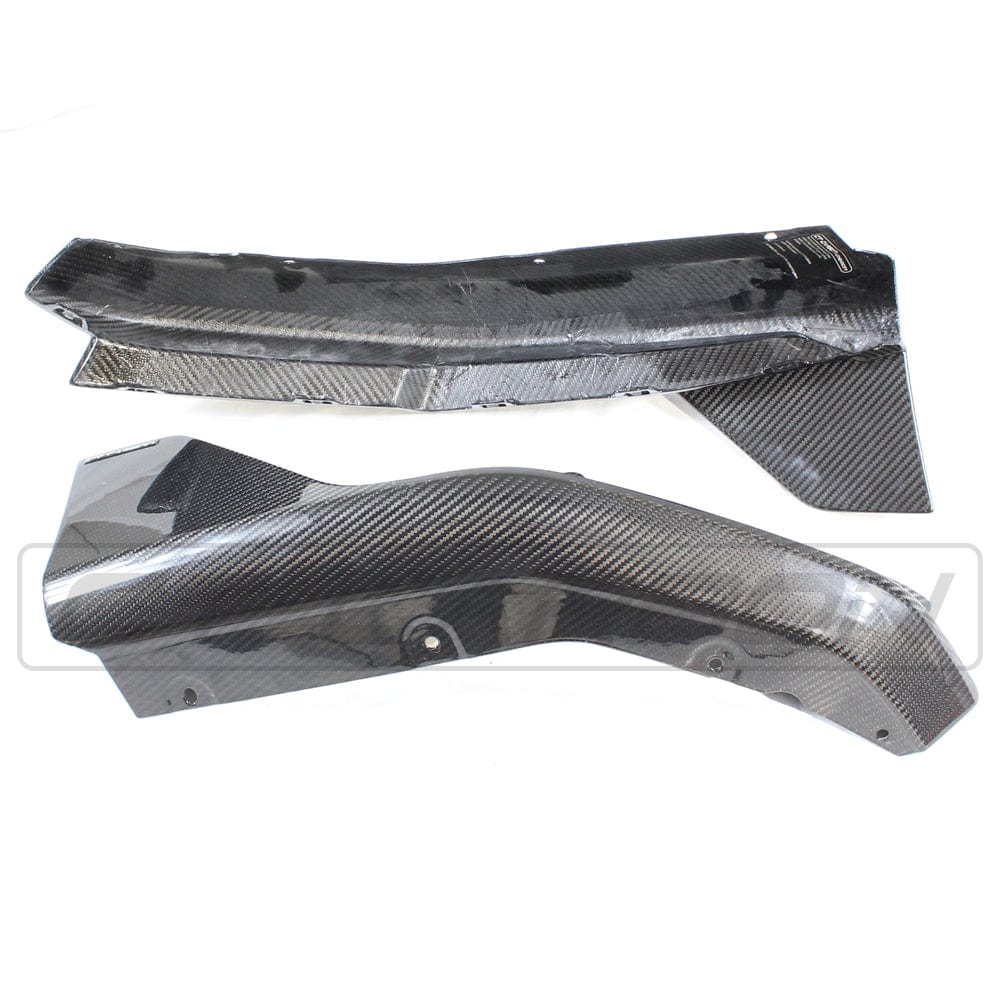 CT CARBON Vehicles & Parts BMW M3 G80/G81 CARBON FIBRE REAR BUMPER CORNERS - MP STYLE