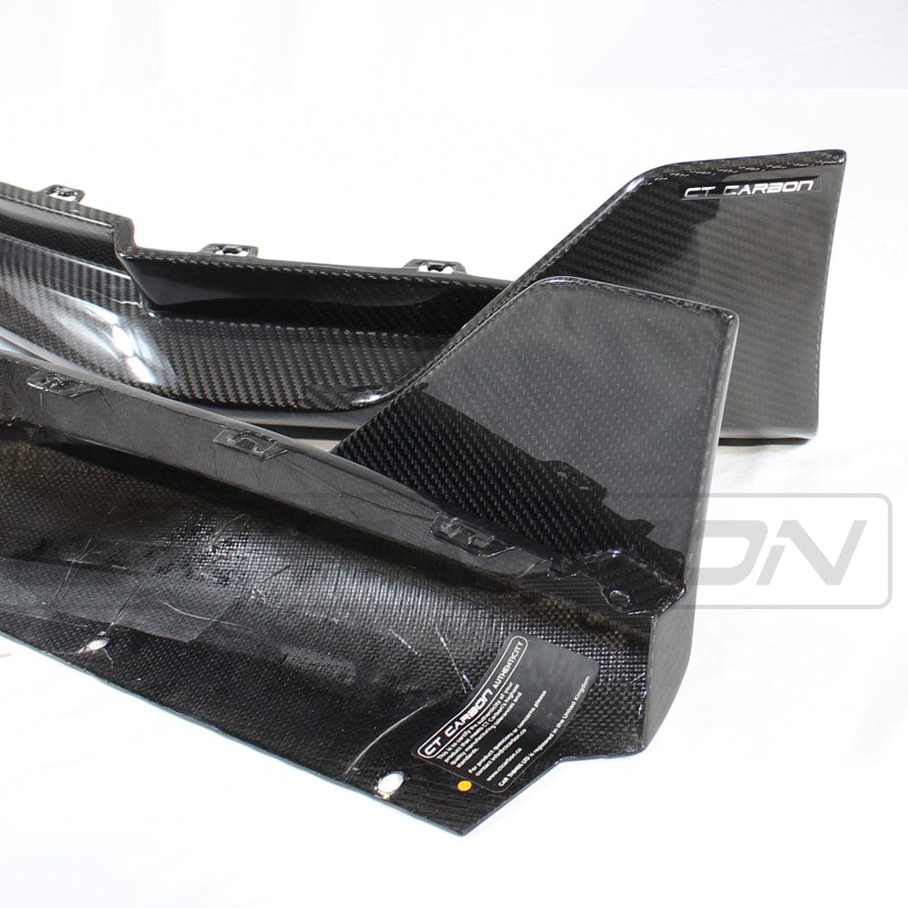 CT CARBON Vehicles & Parts BMW M3 G80/G81 CARBON FIBRE REAR BUMPER CORNERS - MP STYLE