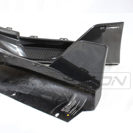 CT CARBON Vehicles & Parts BMW M3 G80/G81 CARBON FIBRE REAR BUMPER CORNERS - MP STYLE