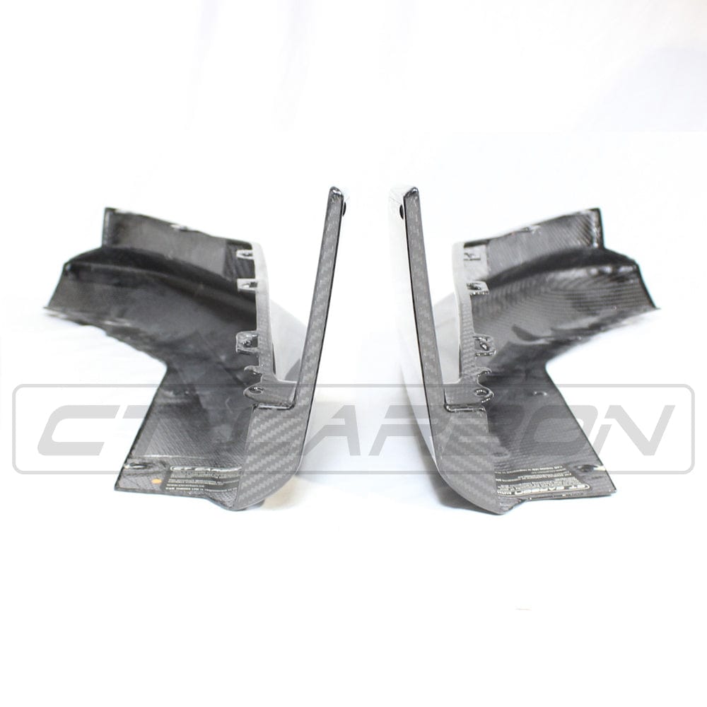 CT CARBON Vehicles & Parts BMW M3 G80/G81 CARBON FIBRE REAR BUMPER CORNERS - MP STYLE