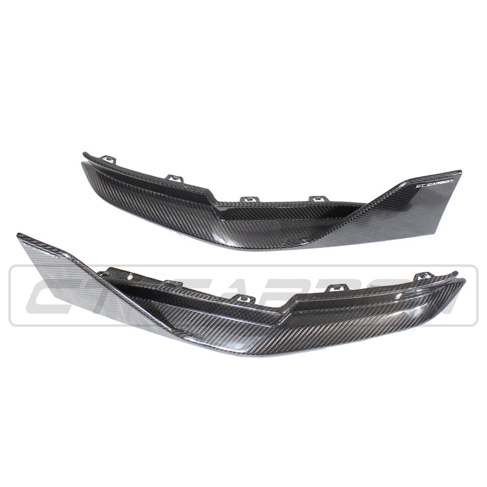 CT CARBON Vehicles & Parts BMW M3 G80/G81 CARBON FIBRE REAR BUMPER CORNERS - MP STYLE