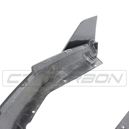 CT CARBON Vehicles & Parts BMW M3 G80/G81 CARBON FIBRE REAR BUMPER CORNERS - MP STYLE