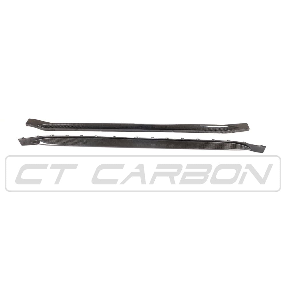 CT CARBON FULL KIT BMW M3 G80/G81 CARBON FIBRE SIDE SKIRT REPLACEMENT - CT DESIGN
