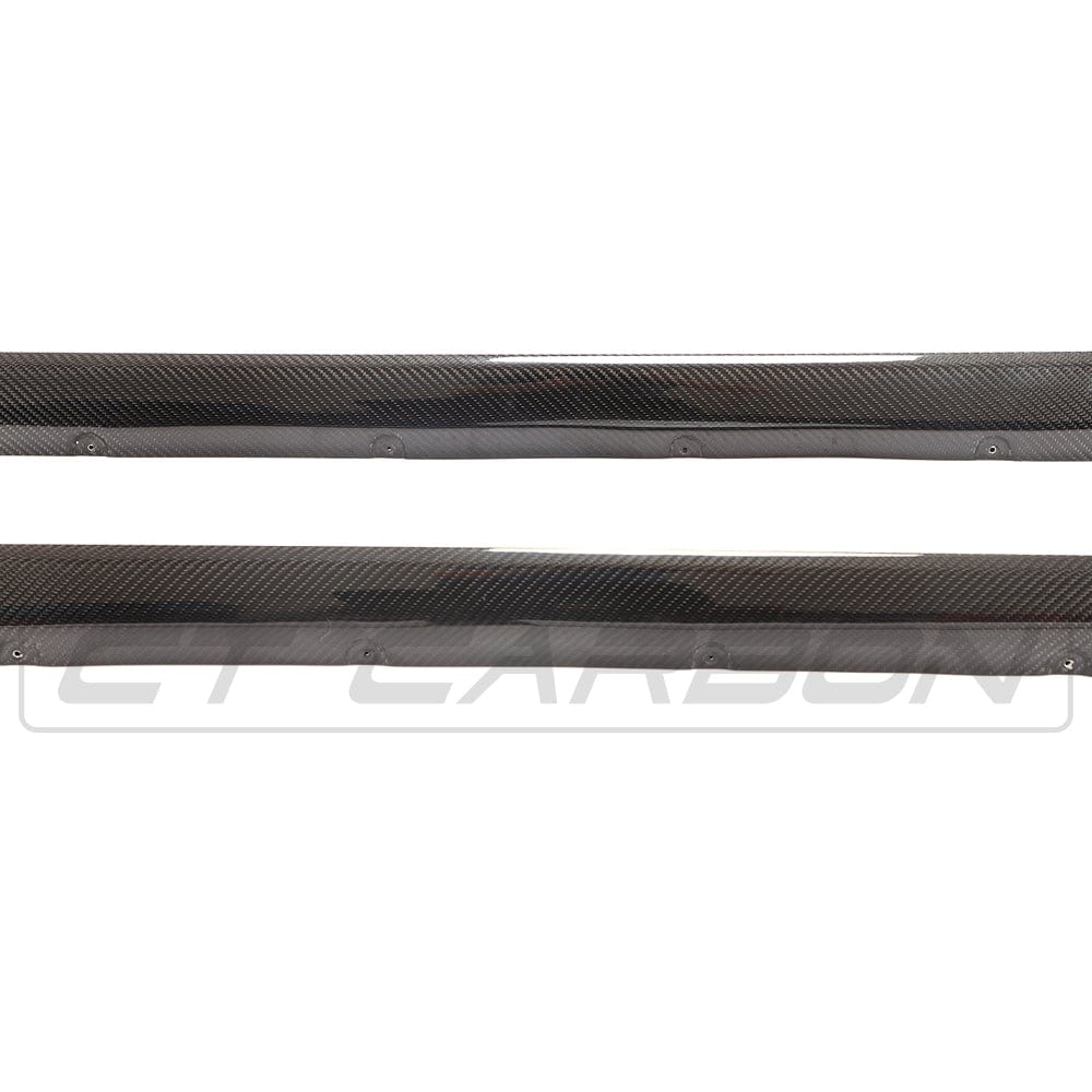 CT CARBON FULL KIT BMW M3 G80/G81 CARBON FIBRE SIDE SKIRT REPLACEMENT - CT DESIGN