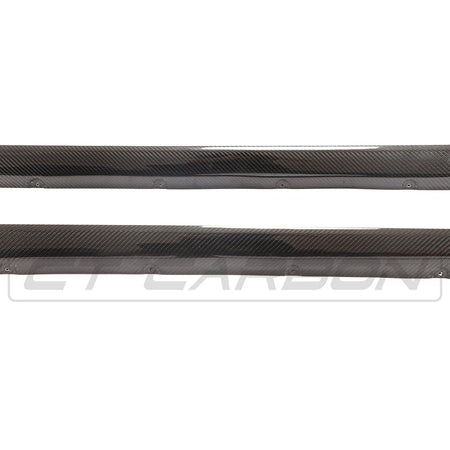 CT CARBON FULL KIT BMW M3 G80/G81 CARBON FIBRE SIDE SKIRT REPLACEMENT - CT DESIGN