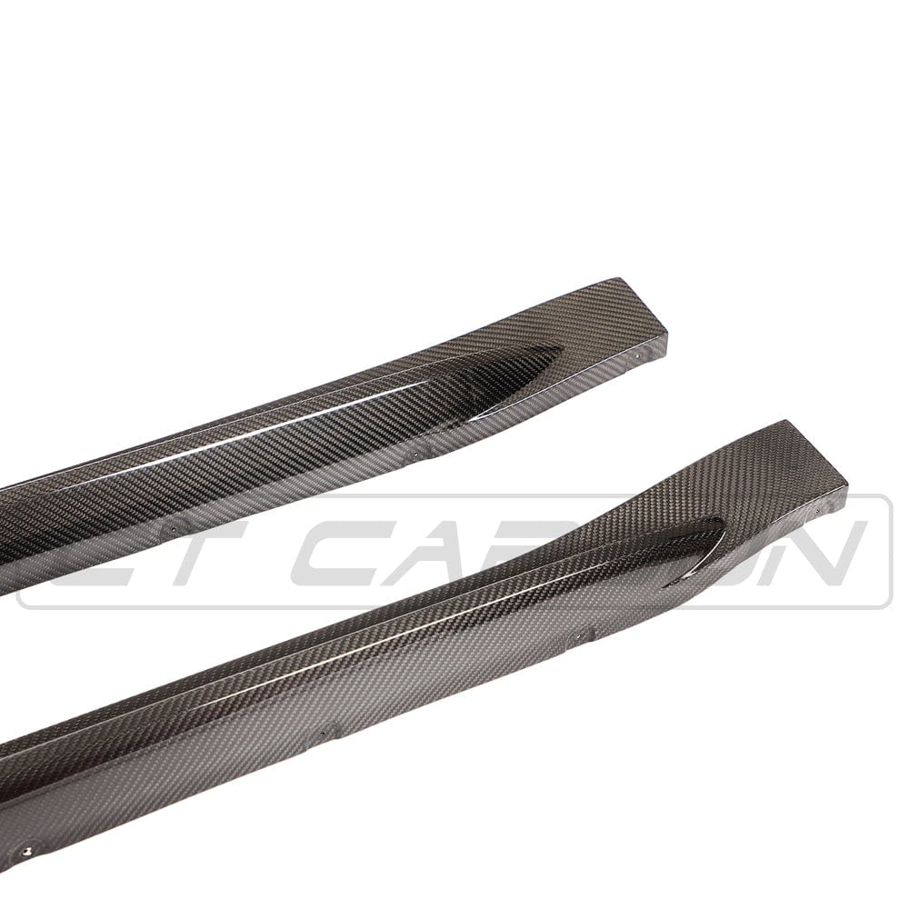 CT CARBON FULL KIT BMW M3 G80/G81 CARBON FIBRE SIDE SKIRT REPLACEMENT - CT DESIGN