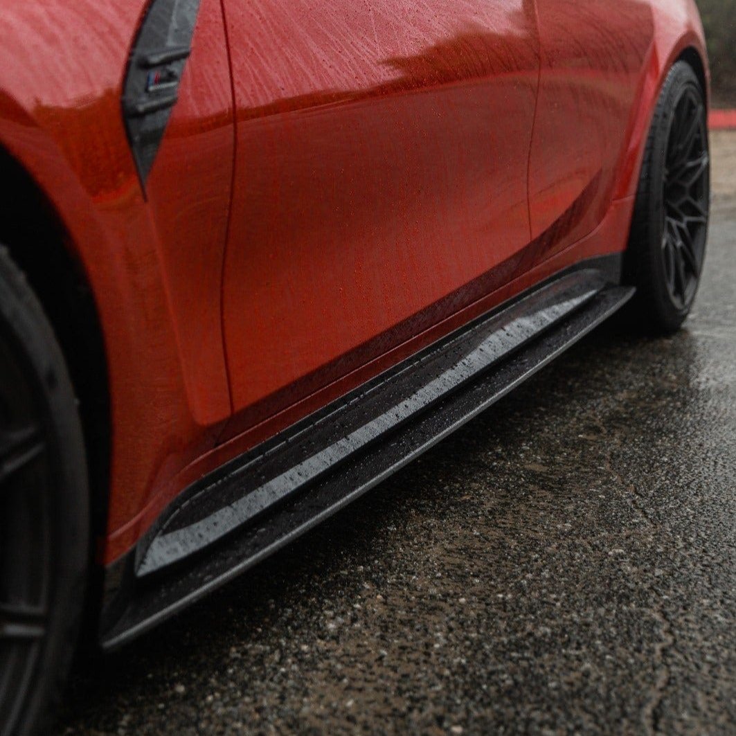 CT CARBON FULL KIT BMW M3 G80/G81 CARBON FIBRE SIDE SKIRT REPLACEMENT - CT DESIGN