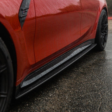 CT CARBON FULL KIT BMW M3 G80/G81 CARBON FIBRE SIDE SKIRT REPLACEMENT - CT DESIGN