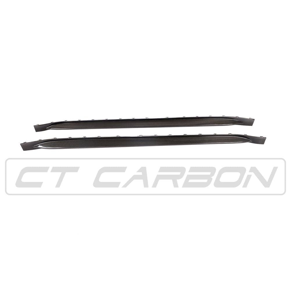 CT CARBON FULL KIT BMW M3 G80/G81 CARBON FIBRE SIDE SKIRT REPLACEMENT - CT DESIGN